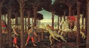 The Story of Nastagio degli Onesti Botticelli